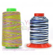 Rainbow quiltting thread